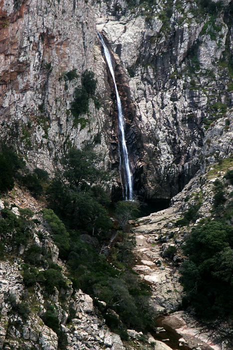 La cascata di Piscina Irgas